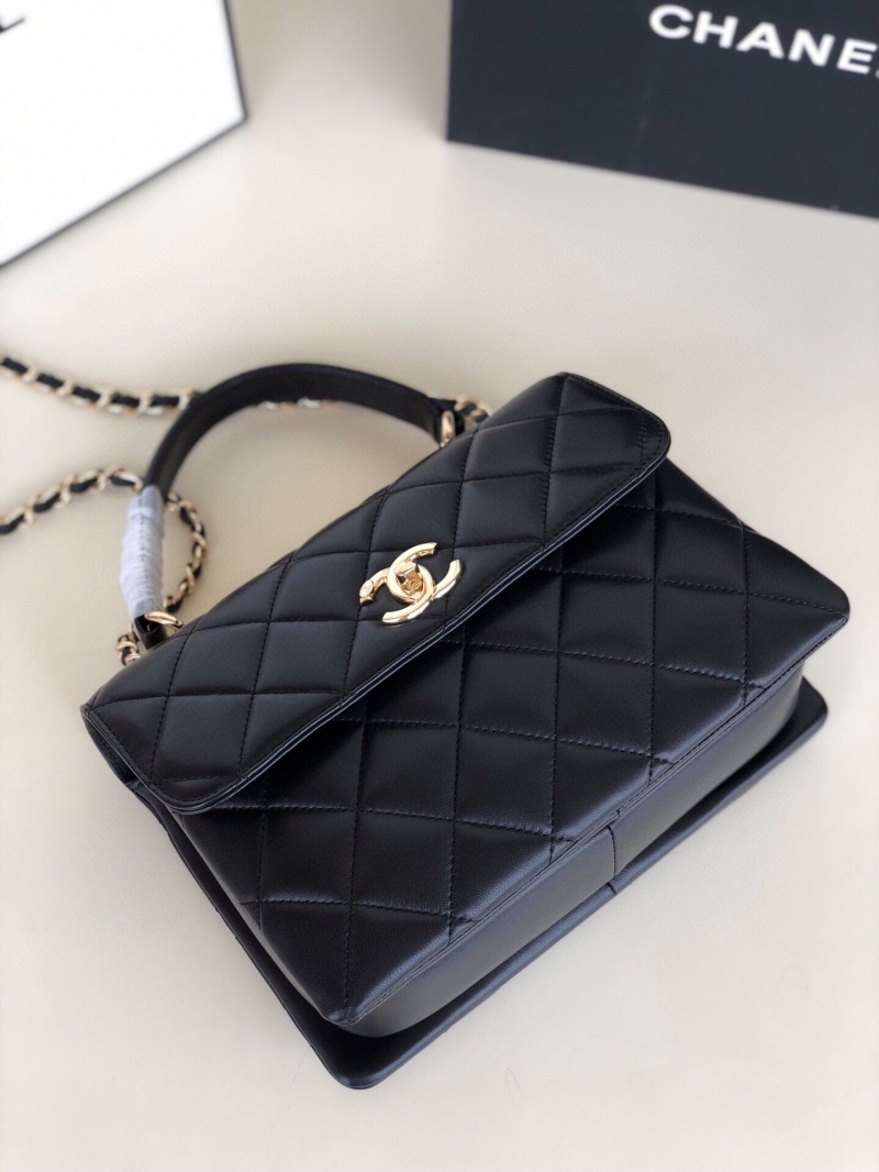 Ch**el top handle bags